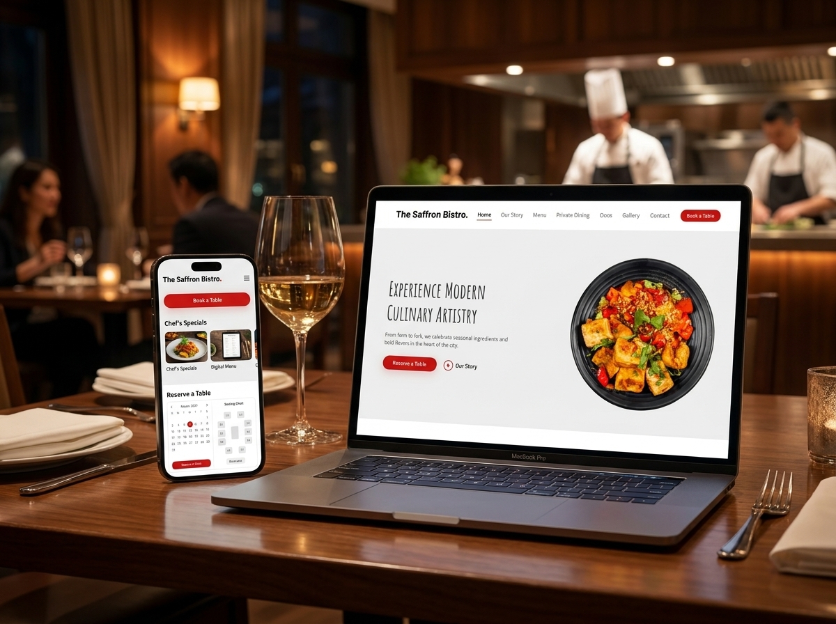 Saffron Bistro E-Commerce Solutions